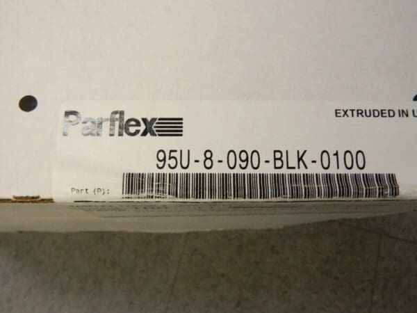 Flexible Polyurethane Tubing -95U/95UM Series | #95U-8-090-BLK-0100