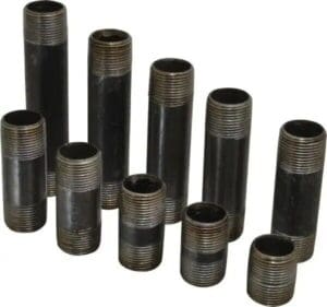 B&K Mueller 60 Piece, 1" Pipe, Black Finished Steel Pipe Nipple Set 585-000