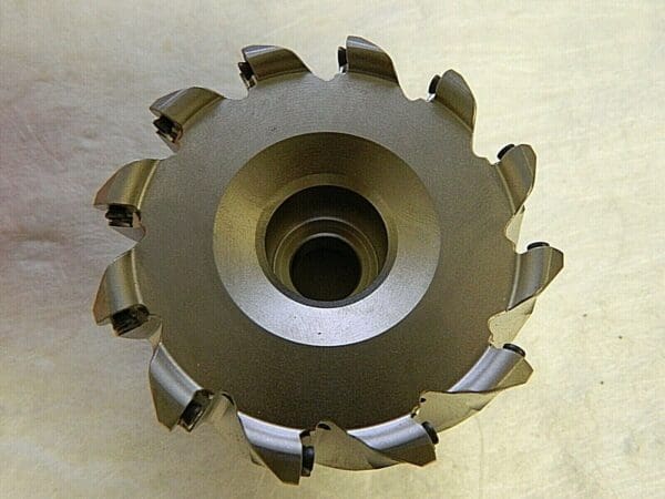 Hertel 3" Cut Diam 0.157" Max D 1" Arbor Hole 2" High Indexable Copy Face Mill