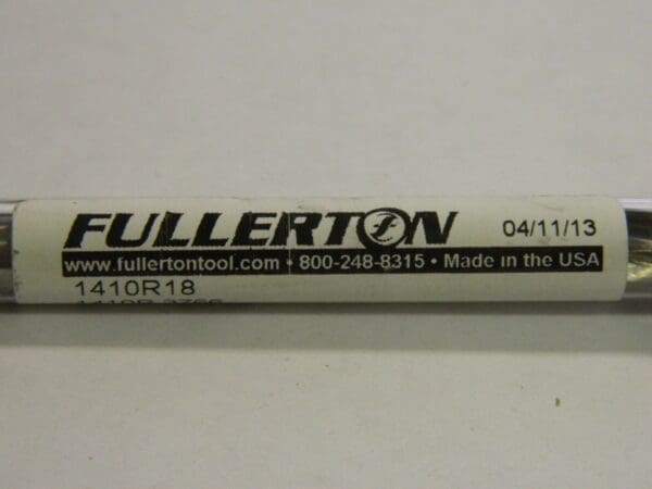 Fullerton 11/32" 6FL Carbide RH Round Shank Reamer QTY 3 1410R18