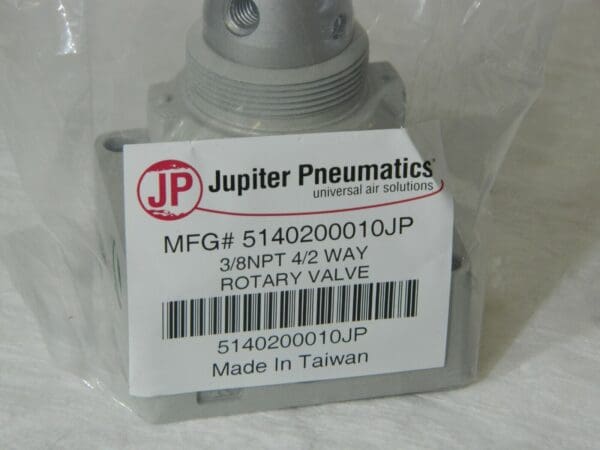 Jupiter Pneumatics Rotary Valve 3/8NPT 4/2 Way 5140200010JP