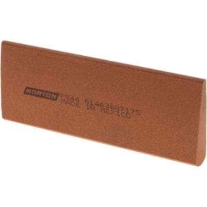 Norton Alum Oxide Sharpening Stone 4-1/2"L 1-3/4"D 1/2" Thick Qty 5 61463687175