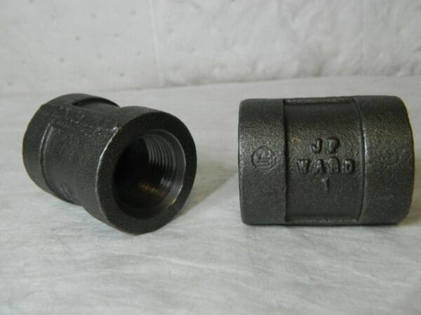 J.P. Ward Malleable Iron Straight Coupling 1-1/4" Class 300 2-7/16" Length Qty 2