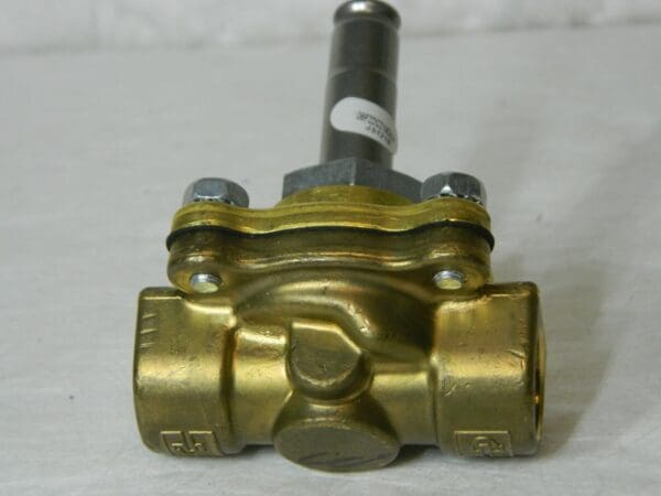 Parker 1/2" Port Brass Two-Way Piloted Diaphragm Solenoid Valve 08F22C2140A3F