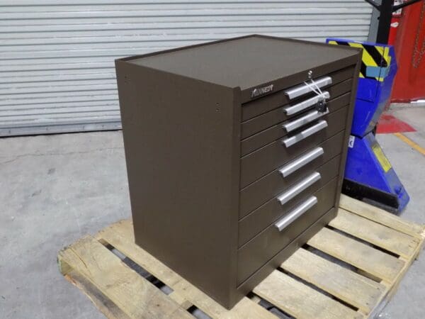 Kennedy Roller Cabinet Tool Box 7 Drawer 35" x 29" x 20" Steel Brown DAMAGED