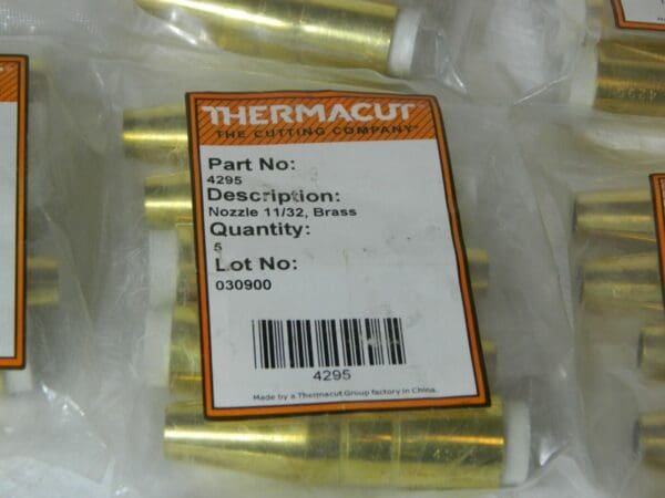 Thermacut MIG Welder Nozzle Self Insulated 0.03" to 3/8" Wire OD Qty 25 4295