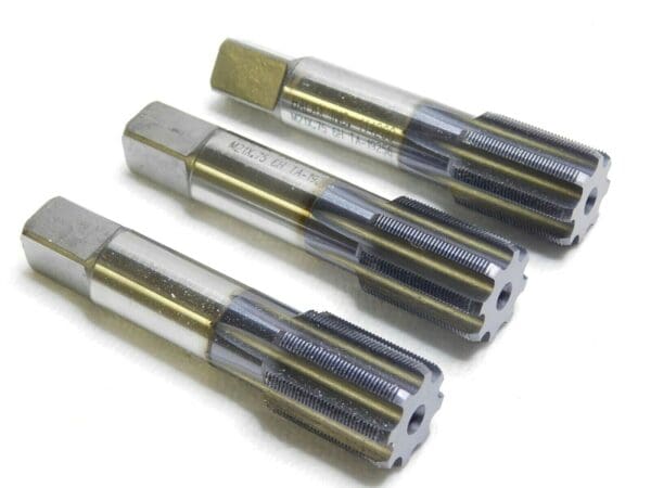 PACK of 3 Balax Straight Flute Taps TiALN M21x.75” 6H 8FL SO.114200 TA19256