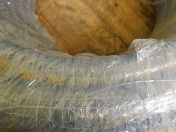 Kuriyama of America PVC Clear Tube 1" ID x 1.29" OD 100' L 70 Max psi K7160-16