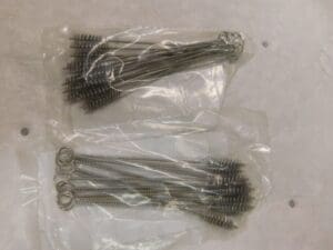 Pro Source Nylon Bristle Brush 1" Long x 5/32" Diam Lot of 24 05168