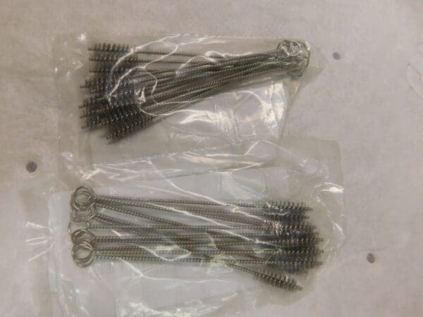 Pro Source Nylon Bristle Brush 1" Long x 5/32" Diam Lot of 24 05168