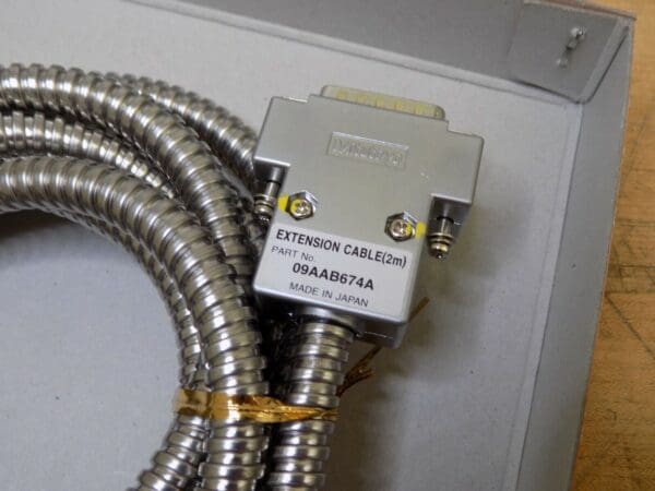 Mitutoyo 6.5 Ft. Armored Extension Cable for Linear Scale 09AAB674A