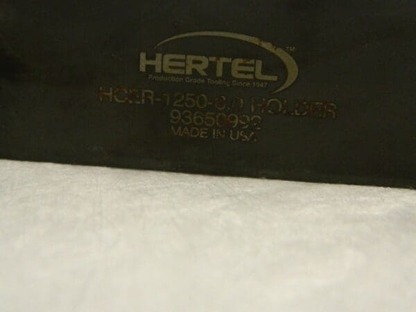 Hertel HCE RHC 1-5/8" Max Workpc Diam Indexable Cutoff Toolholder 93650893