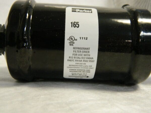 Parker Refrigeration Liquid Line Filter 5/8" Conn. 2-1/2" D 6.3" L 033199-165