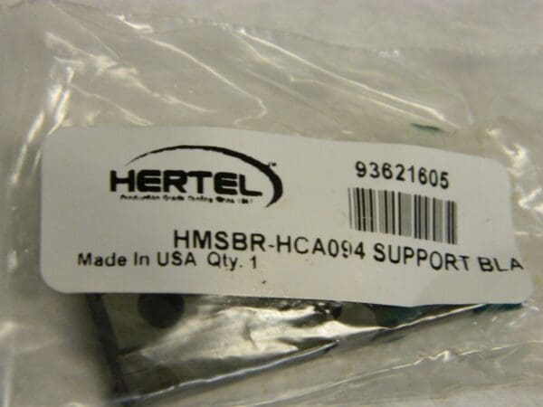 Hertel 0.531" Max Depth, Right Hand Indexable Cutoff Toolholder 93651073