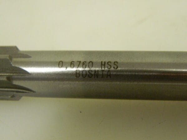 Interstate Chucking Reamer 0.676" HSS 9" OAL 2-1/4" Flute Length 76499334