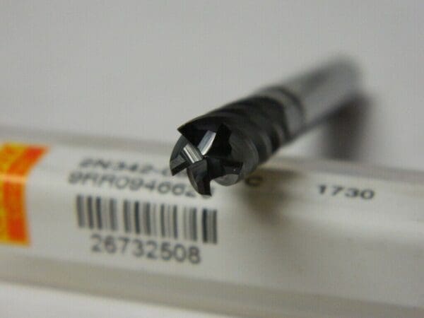 SANDVIK COROMANT 6.35mm Diam 5 FlCorner Radius End Mill