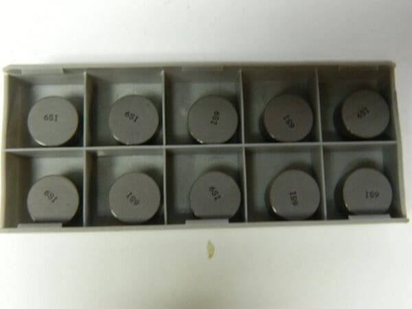 Iscar Turning Insert: RNG45T01020 IS9, Ceramic Pack of 10