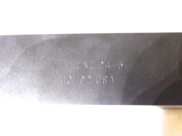 RTW MWLNL 24-5E Toolholder 2” Head 1.5” Shank Dia 7” OAL LH Neg Rake 244773