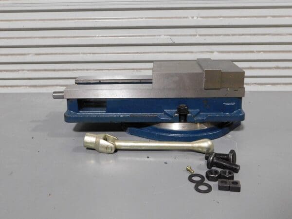 Gibraltar 8-3/4″ Opening 6″ Manual Swivel Precision Machine Vise 428-72692