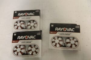 Rayovac Size 312 Hearing Aid Batteries Pack of 36 Qty 3 Boxes 108 Total 312-36