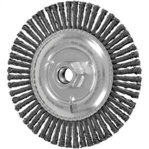 PFERD Advance 6X.020X3/16" 5/8-11 STEEL KNOT WHEEL BRUSH QTY 10 82488