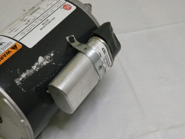 US Motors 1/2 HP Single Phase PSC Motor 1,075 RPM, 115 Volt, 60 Hz DAMAGED 1924