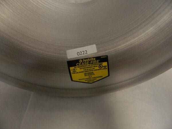 Justrite Aluminum Steel Fire Resistant Head 19-7/82" OD 30 Gallon 6530