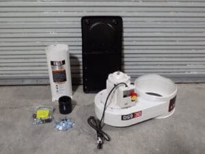 Jet Portable Dust Collector w/ Stand 650 CFM 1 HP 115/230v DC-650 Defective