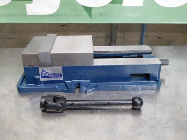 Gibraltar 7-1/2″ Opening 6″ Manual Horizontal Stationary Machine Vise 428-72682