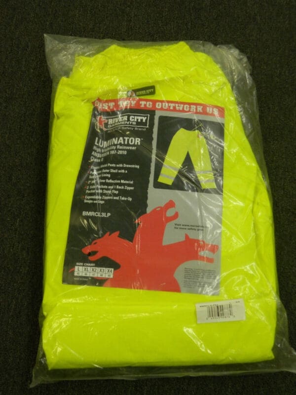 MCR Safety Luminator Class E Insulated Safety Pants Size 3X Qty 10 BMRCL3LP