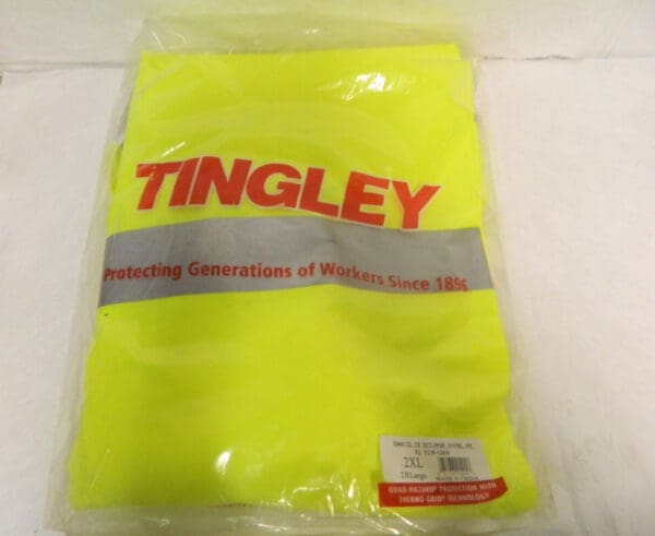 Tingley 2X Fluorescent YLW-GRN Eclipse PVCNomex Flame Chemical Resistant Overall