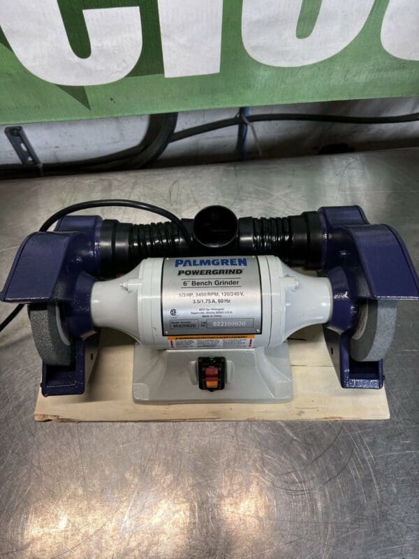 Palmgren Bench Grinder w/ Dust Collection, 6” Wheels, 9682062D PARTS/REPAIR