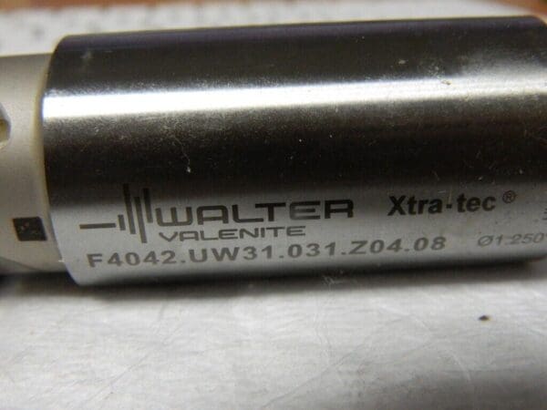 WALTER 1-1/4″ Cut Diam, 8mm Max Depth Indexable Square-Shoulder End Mill