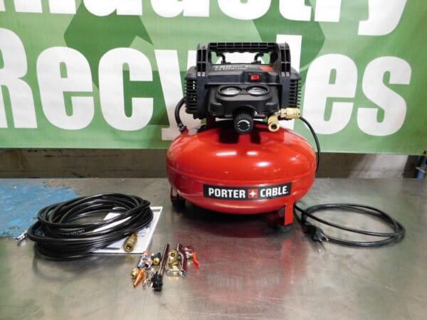 Porter-Cable 0.8 hp 2.6 CFM Hand Carry Pancake Compressor PARTS/REPAIR