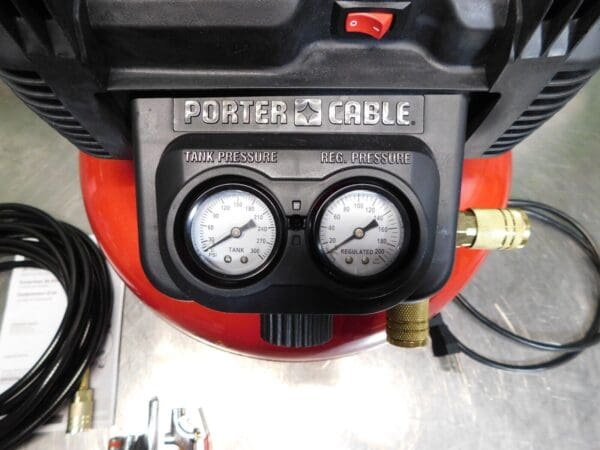 Porter-Cable 0.8 hp 2.6 CFM Hand Carry Pancake Compressor PARTS/REPAIR