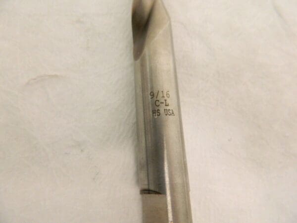 Chicago-Latrobe 9/16″ 135° Parabolic Flute HSS Taper Length Drill Bit 68836