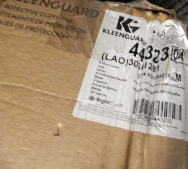 KleenGuard Microporous Film Laminate General Purpose Coveralls Lrg Qty 25 44323