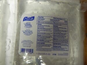 Purell Advanced Ethyl Alcohol Hand Sanitizer 1000 mL Refill Bag QTY 3