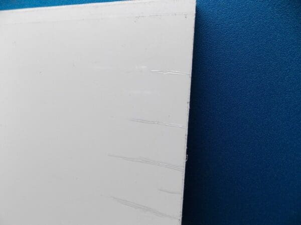 Professional Polypropylene Plastic Sheet 24" x 24" x 1/2" White