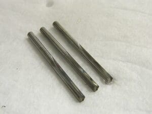 Carbide Straight-Flute & Die Drill Bits No 22 140º Angle QTY 3 00978221