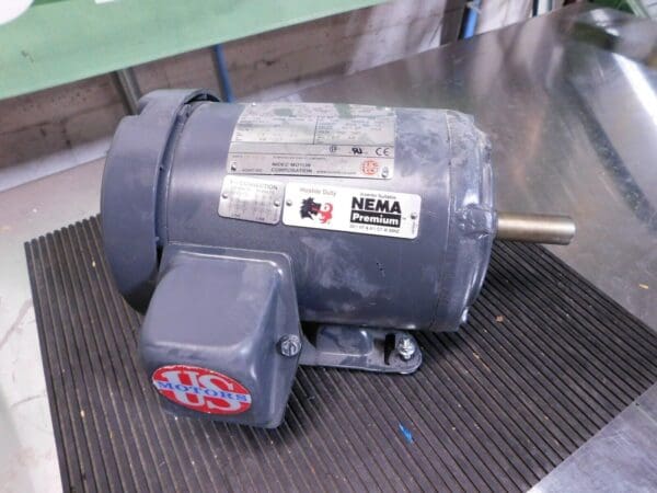 US Motors 2HP 208-230/460V 3Ph Electric Motor TEFC Enclosure USED/DAMAGED H2P1D