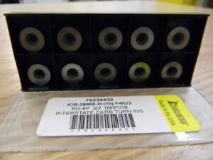 Interstate RD8P I22 Carbide Turning Insert Qty 10 ICR39400H