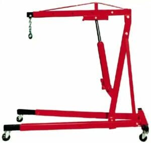 Steel Hydraulic Engine Crane w/ 4-Position Boom 4000 lb. Max. Capacity