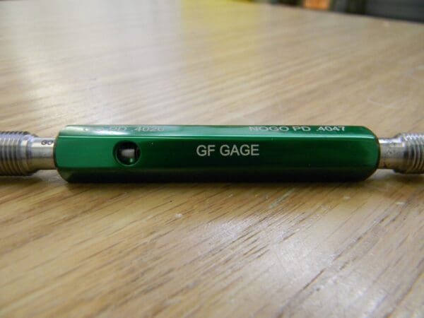 GF Gage 3/8-24 Thread STI Class 3B Plug Thread Insert Go/No Go Gage H0375243BS