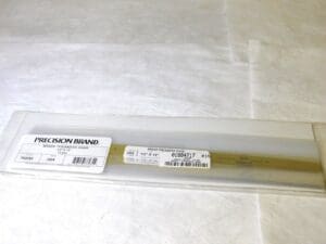 Precision Brand 0.004” Brass Thickness Gage 1/2” x 12” Blades (Pack of 12) 76235