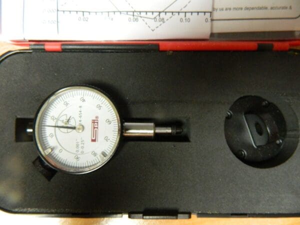 SPI 1/4″ Range, 1-100 Dial Reading, 0.001″ Graduation Dial Drop Indicator