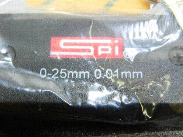 SPI Screw Thread Micrometer 0-25mm Range 0.01mm Graduation W/O ANVILS 14-273-7