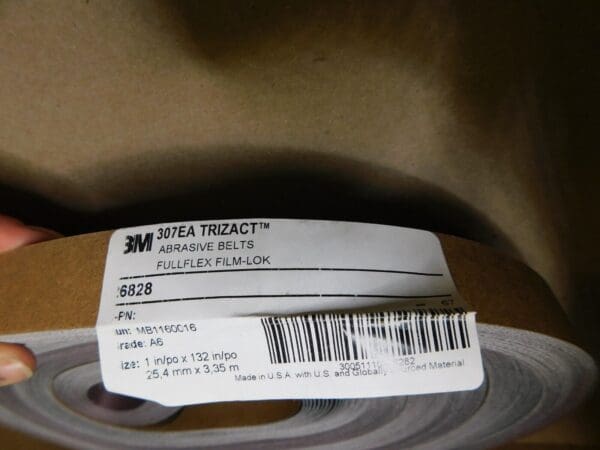 3M 307EA Trizact Cloth Belt 1 x 132 A6 JE Approx 100 Belts 268281