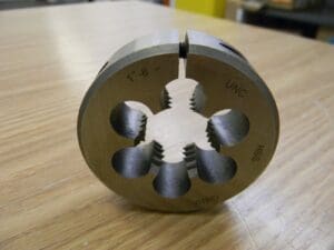 Interstate 1-8 UNC High Speed Steel Round Adjustable Die 03932811