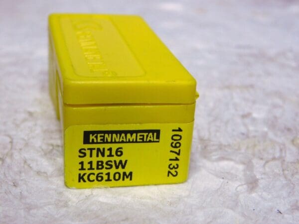 Kennametal Carbide Thread Milling Insert STN16 11BSW KC610M Qty 10 1137965